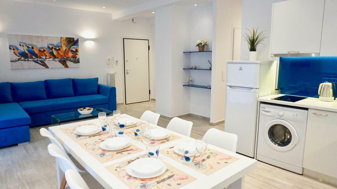 Modern & Central Apt In Atény Exteriér fotografie